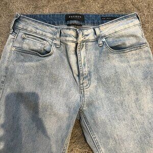 PacSun Slim Washed Active Stretch Jeans -30x30 - Light Wash